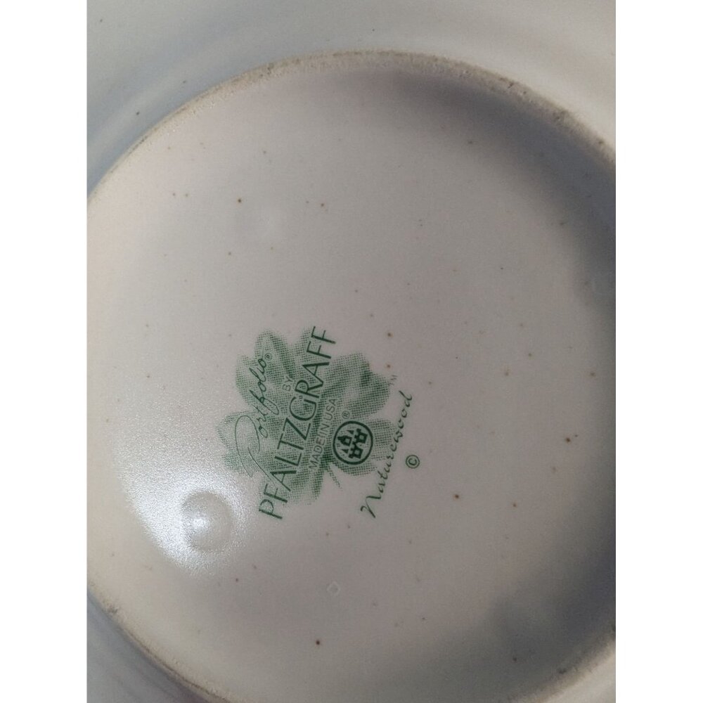 Pfaltzgraff Naturewood Tea Cups and Saucers Set of 3 - Picture 9 of 11